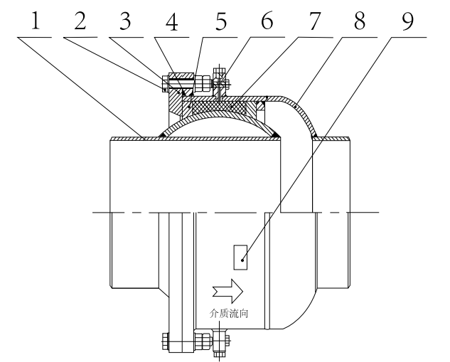 注填式球形补偿器结构图