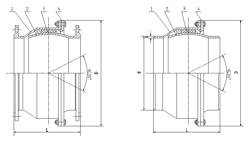 球形补偿器结构图