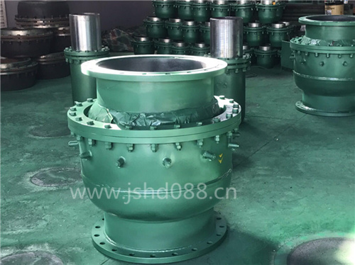 法兰连接加注式球形补偿器